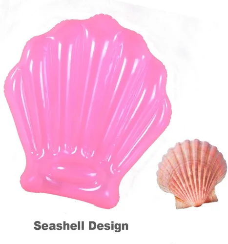 Miniatura 5 de Seashell - Flotador inflable para piscina, paquete de 2 unidades, divertido flotador de conchas marinas para niños, juguetes de piscina o playa