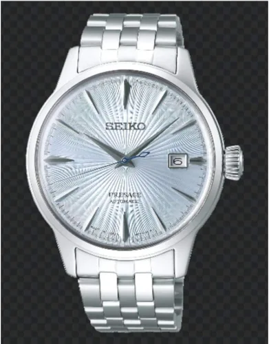 Miniatura 4 de SEIKO Reloj automático con esfera azul Presage SRP841J1, Azul, Moderno