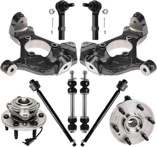 Miniatura 78 de Detroit Axle - Kit de nudillos delanteros e izquierdos RWD para Chevrolet GMC Silverado Suburban Sierra 1500 Avalanche Tahoe Yukon Cadillac Escalade