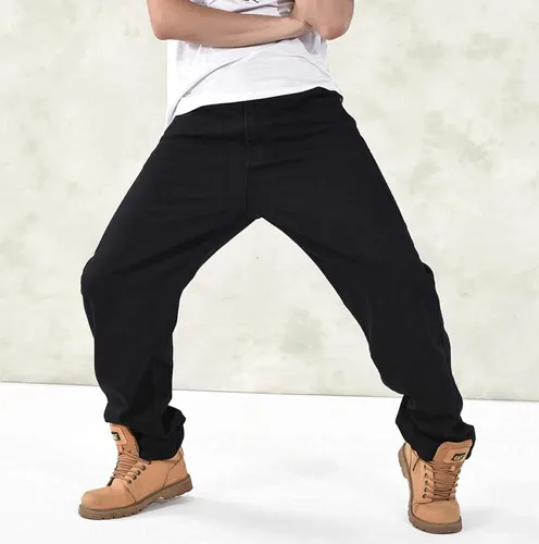 Miniatura 5 de Arlita pantalones vaqueros holgados para hombre con pierna recta
