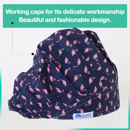 Miniatura 14 de GUOER Sombrero Bouffant Gorra Talla única Multicolor