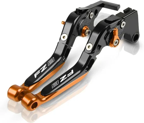 Miniatura 21 de Para Yamaha FZ8 FZ-8 FAZER 2011-2015 Palancas de freno de embrague de aluminio manija plegable ajustable piezas de accesorios de motocicleta (C1)