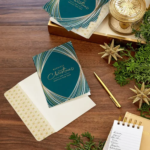 Miniatura 2 de Hallmark - Tarjetas de Navidad en caja, Navidad más alegre (16 tarjetas y sobres)