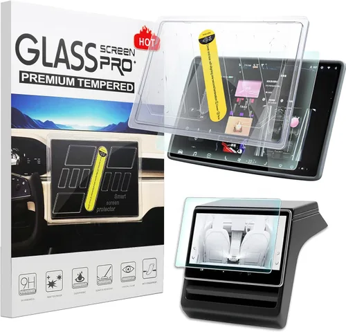 Miniatura 11 de Protector de pantalla para Tesla Model Y Modelo 3 Protector de pantalla de vidrio de 15.4 "Protector de pantalla de vidrio para asiento trasero 8