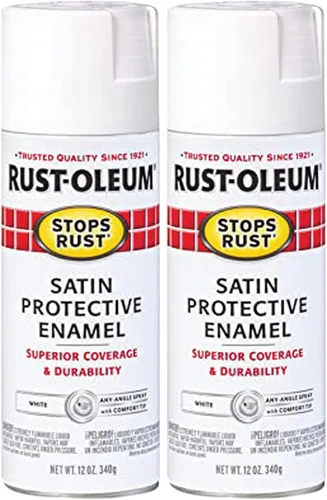 Miniatura 20 de Rust-Oleum 285092 - Pintura en aerosol para prevención del óxido, 12 onzas, transparente satinado Satinado claro