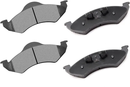 Miniatura 13 de Cciyu D627 Kit de 4 piezas de pastillas de freno cerámicas traseras 1994-2004 para Ford Mustang