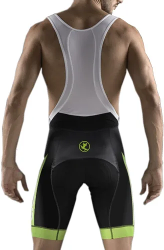 Miniatura 23 de UGLY FROG Designs - Pantalones cortos de ciclismo con pantalones cortos con peto, pantalones cortos de ciclismo Pro/BIP, acolchado 3D Coolmax