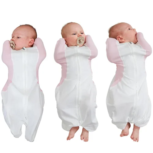 Miniatura 20 de Manta para recién nacidos, mantas para bebés de 0 a 3 meses, 5-13 libras, manta con brazos arriba para recién nacidos de 0 a 3 meses, con tela que