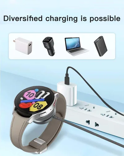 Miniatura 4 de Paquete de 2 cables de carga para Samsung Galaxy Watch Ultra / 7/6 / 6 Classic / 5/5 Pro / 4/4 Classic / 3 / Active 2 / Active 1, cable de carga