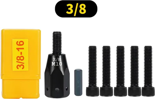 Miniatura 6 de Cabeza de pistola neumática de tuerca de remache autobloqueante de 1/4 con mandril de repuesto cada 5 piezas para herramienta de remache neumática e