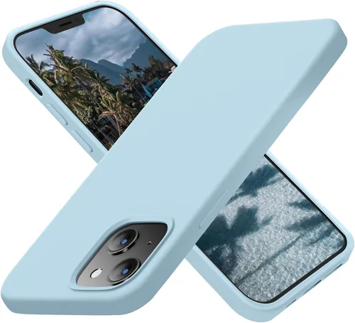 Miniatura 27 de Cordking Funda diseñada para iPhone 13, diseñada para iPhone 14, funda ultradelgada de silicona, funda protectora a prueba de golpes