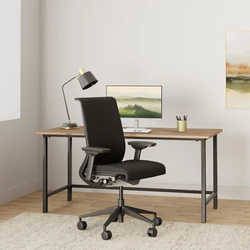 Miniatura 2 de Steelcase Think - Silla de tela, color negro