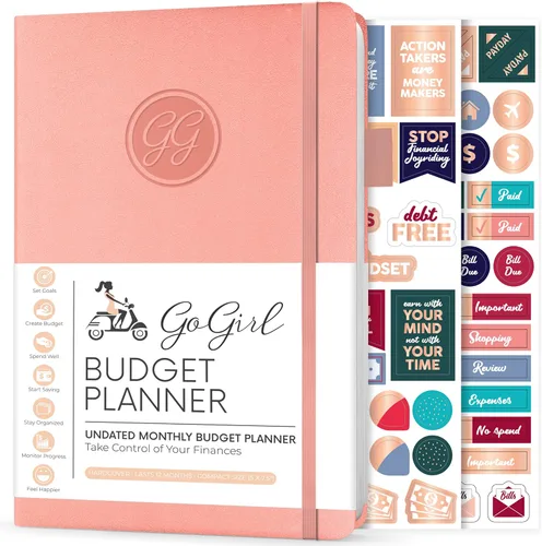 Miniatura 20 de GoGirl Planificador de Presupuesto – Organizador Mensual de Planificación Financiera, Libro de Presupuesto. Cuaderno de Seguimiento de Gastos, Negro