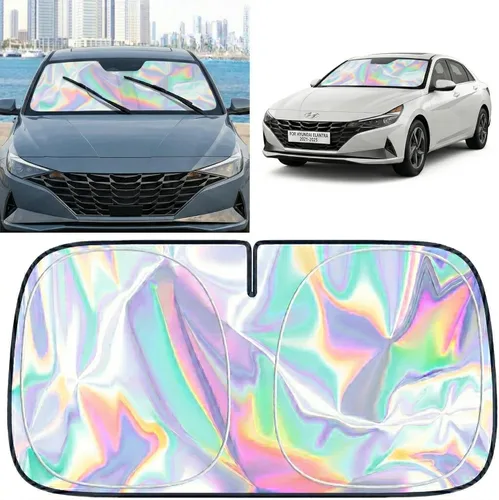 Miniatura 74 de Parasol para parabrisas Honda HR-V 2023-2025 – Cubierta plegable para parabrisas para accesorios HRV Protege el coche de los rayos solares