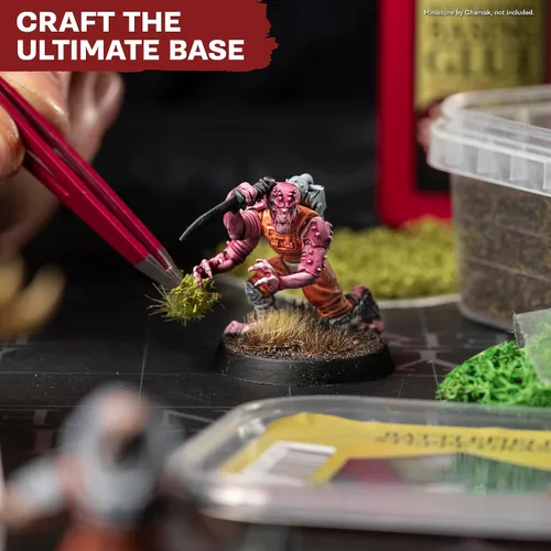 Miniatura 5 de The Army Painter Battlefields Basing Set - Juego de Base de Césped Estático para Terreno en Miniatura Juego de Base - Césped Estático y Pegamento