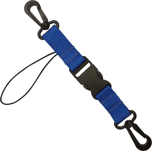 Miniatura 11 de Scuba Clips Lanyard with Dual Clips and Quick Release Buckle, Scuba Accessory for Diving, Dive Clip for Equipment Essentials Amarillo