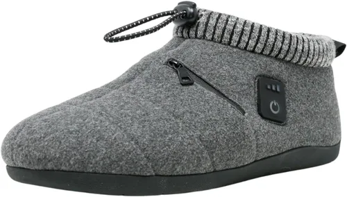 Miniatura 18 de Pantuflas térmicas para hombres y mujeres: desgaste recargable para pies con 3 ajustes de temperatura que mantiene los pies calientes hasta 11 horas