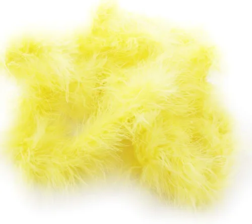 Miniatura 3 de HairBow Center LLC Boa de plumas de marabú flaco - 2 yardas - Negro