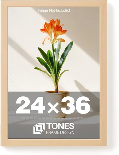 Miniatura 22 de TONES FRAME DESIGN Juego de 2 portarretratos de 5 x 7 pulgadas con acabado de chapa de madera maciza de roble de 5 x 7 pulgadas con paspartú de 4 x