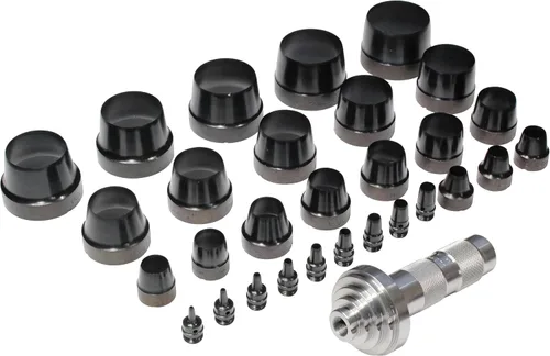 Miniatura 6 de Mayhew Tools 66012 - Punzón hueco, juego de 10 piezas, color negro