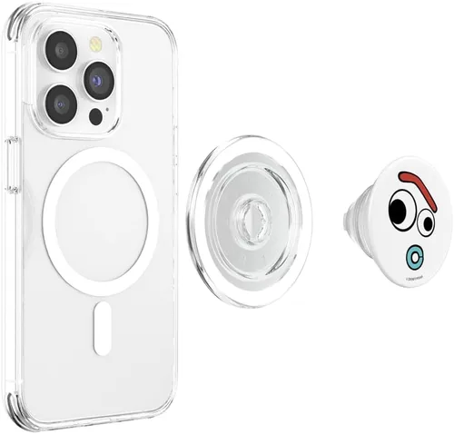Miniatura 4 de Disney Pixar Toy Story Forky Surprised Face PopSockets MagSafe PopGrip para iPhone