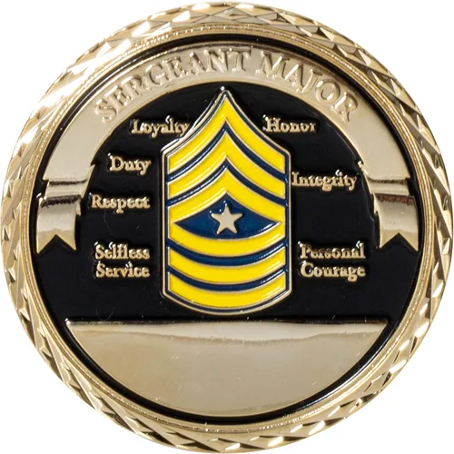 Miniatura 3 de Moneda de desafío de rango de oficial subcomisionado del cabo del ejército de los Estados Unidos