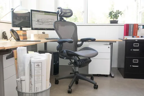 Miniatura 8 de Reposacabezas para silla Herman Miller Aeron de Engineered Now., otro, Plomo
