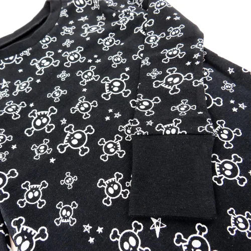 Miniatura 4 de HonestBaby Conjunto de pijama de 2 piezas de algodón orgánico unisex para bebé