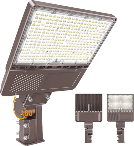 Miniatura 43 de Luz LED de estacionamiento de 150 W, 120 W, 90 W, ajustable, con certificación UL, 5700 K, 5000 K, 4500 K, sintonizable, 22500 lm luz comercial