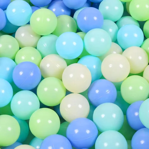 Miniatura 12 de TRENDBOX 100 piezas Bolas de Piscina de Bolas Macaron Bolas de Plástico para Piscina de Bolas Corralito de Juegos Bebés Niños Niñas Fiestas