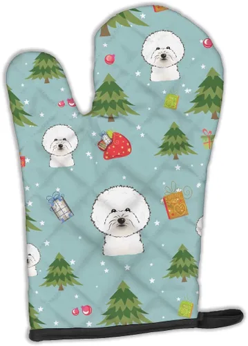 Miniatura 117 de Caroline's Treasures BB4020OVMT Dog House Collection Border Collie - Guante de horno grueso resistente al calor para sartenes calientes y horno