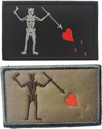 Miniatura 5 de Parches de moral militar, modo bestia en insignias bordadas, emblema táctico decorativo de gancho y bucle para chaqueta, ropa, bolso, zapatos