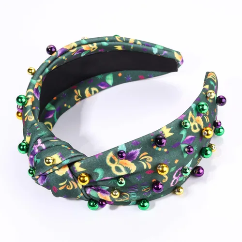 Miniatura 6 de Diadema con cuentas de poni, diadema de Raninbow, cinco de mayo, cinco de mayo, disfraz de fiesta, accesorio para el cabello, con cuentas de arco