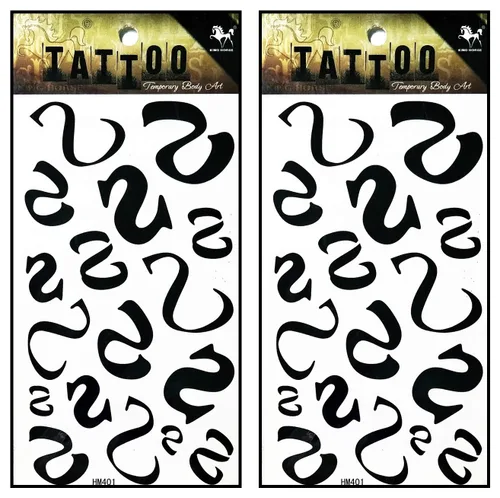 Miniatura 8 de Tatuajes 2 hojas de tatuaje temporal 3D tigre águila animal alas mosca para mujeres hombres espalda baja hombro cuello brazo tatuaje etiqueta fiesta