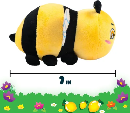 Miniatura 3 de Scentco Snuggle Bugs (Bumble Bee), juguete de peluche con aroma a tarta de merengue de limón, regalos para niños, guía de regalos, aromaterapia