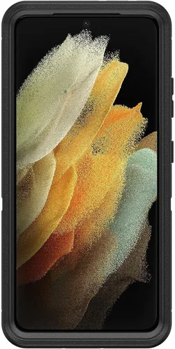 Miniatura 3 de OtterBox Funda para Galaxy S21 Ultra 5G (solo no es compatible con tamaños no Plus o grandes), serie Defender, color negro, resistente y duradero
