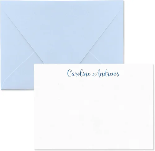 Miniatura 12 de Fairmont & Grove Juego de Tarjetas de Notas Personalizadas y Sobres de Papelería para Mujeres - Juego de Tarjetas de Notas Planas con Nombre
