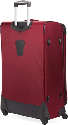 Miniatura 8 de SwissGear - Equipaje suave expandible Sion con ruedas, Borgoña