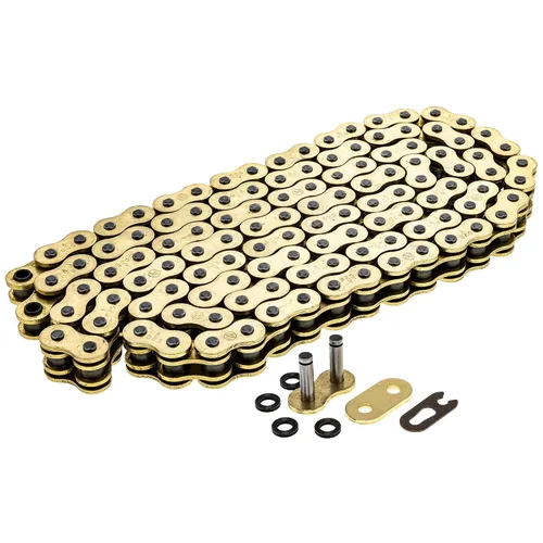 Miniatura 18 de Niche - Cadena de transmisión prémium sin junta tórica de alta resistencia con enlace maestro para motocicletas y ATVs 520V-X, Gris
