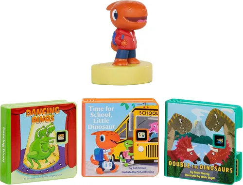 Little Tikes Story Dream Machine - Colección Dino Story, dinosaurios, cuentos, libros, Random House, personaje de reproducción de audio, regalo y