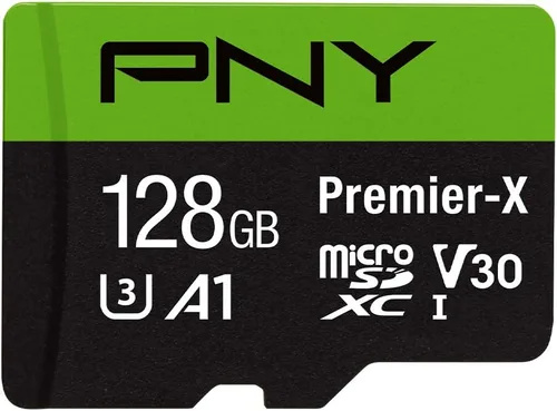 Miniatura 9 de PNY Tarjeta de memoria flash microSDXC Premier-X de 64 GB clase 10 U3 V30 5 unidades - 100MB/s, clase 10, U3, V30, A1, 4K UHD, Full HD, UHS-I, Micro
