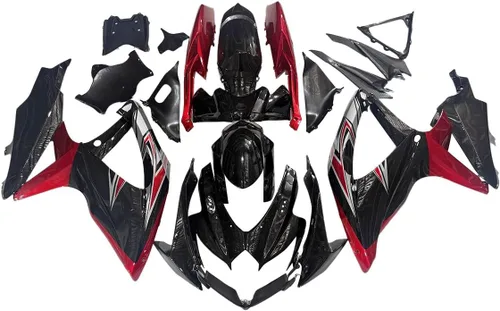 Miniatura 377 de Kit de carenado de inyección azul, negro y blanco para Suzuki GSXR600 GSX750 2006 2007 GSXR 600 GSX-R750 06 07 ABS Carenado de plástico completo