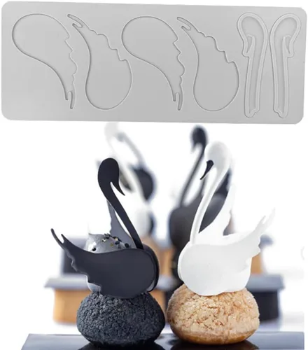 Miniatura 19 de TUKE Molde de silicona 3D para ramas de tuile de fondant para hornear, arcilla polimérica, manualidades de azúcar - Diseño de encaje de caramelo
