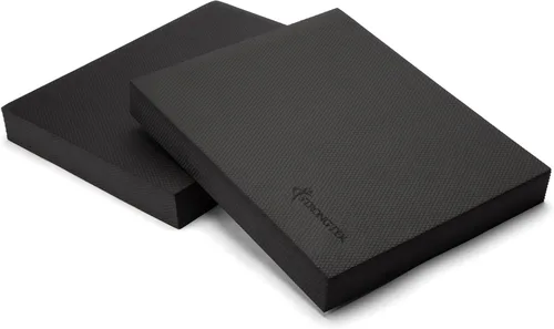 Miniatura 10 de StrongTek Almohadilla de equilibrio profesional de espuma para ejercicios, 15.8 x 13 x 2 pulgadas, rodillera de espuma TPE de alta densidad, Azul