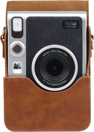 Miniatura 8 de Fujifilm Instax Mini EVO - Cámara instantánea híbrida marrón con funda compatible con Fujifilm Instax Mini EVO + Fujifilm Instax Mini Twin Pack