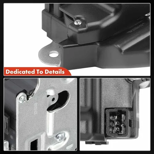 Miniatura 7 de A-Premium Actuador de pestillo de bloqueo de puerta trasera compatible con 2012 2013 2014 2015 2016 2017, sedán, sin entrada sin llave, actuador