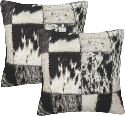 Miniatura 31 de Juego de 2 fundas de almohada de estilo étnico vintage, estampado geométrico azteca, étnico, tribal, para dormitorio, sala de estar, sofá