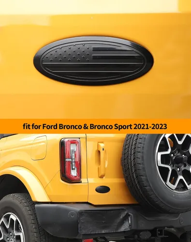Miniatura 7 de Hoolcar Emblema Superpuesto de Compuerta Trasera Emblema de Puerta Trasera Cubierta de Insignia Moldura Accesorios Exteriores Compatibles con Ford