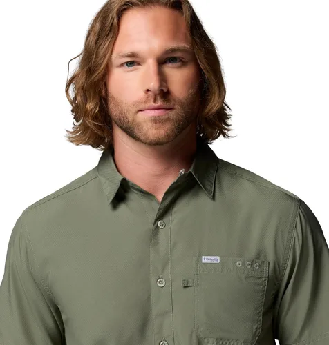 Miniatura 3 de Columbia Camisa PFG Slack Tide Camp para hombre Cypress