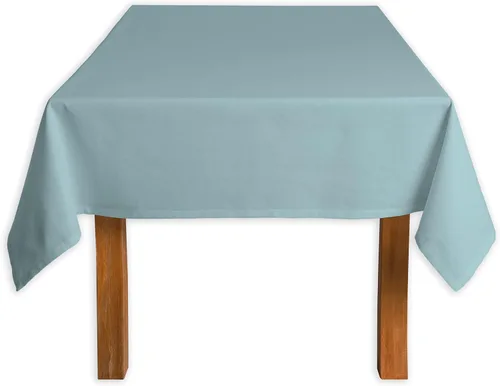 Miniatura 16 de CALICOT Mantel rectangular 100% algodón, 90 x 60 pulgadas, lavable y reutilizable, decorativo para comedor, cocina, granja, hogar, fiesta, banquetes